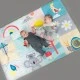 Baby play mat with Koala activities, 100 x 150 cm