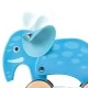 Wooden pull toy, Hape, Elephant, 24 x 11 x 20 cm