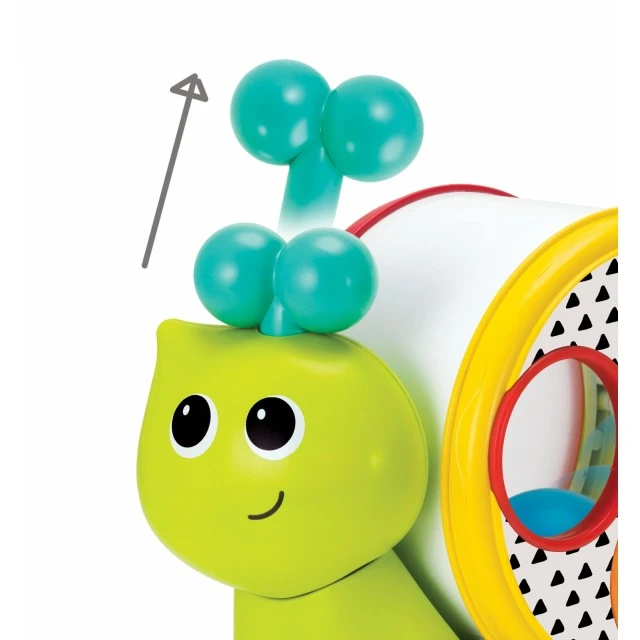 Играчка за дърпане 3 в 1, Infantino, Охлюв
