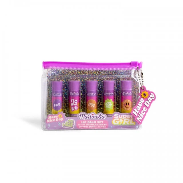 Lip balm, Martinelia, Super girl 5 pcs