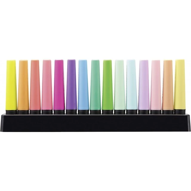 Комплект текст маркери, Stabilo, Boss Original Deskset ST7015-01-5, 15 цвята