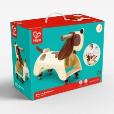 Wooden toy Dachshund for riding, 56 x 37.6 x 20 cm