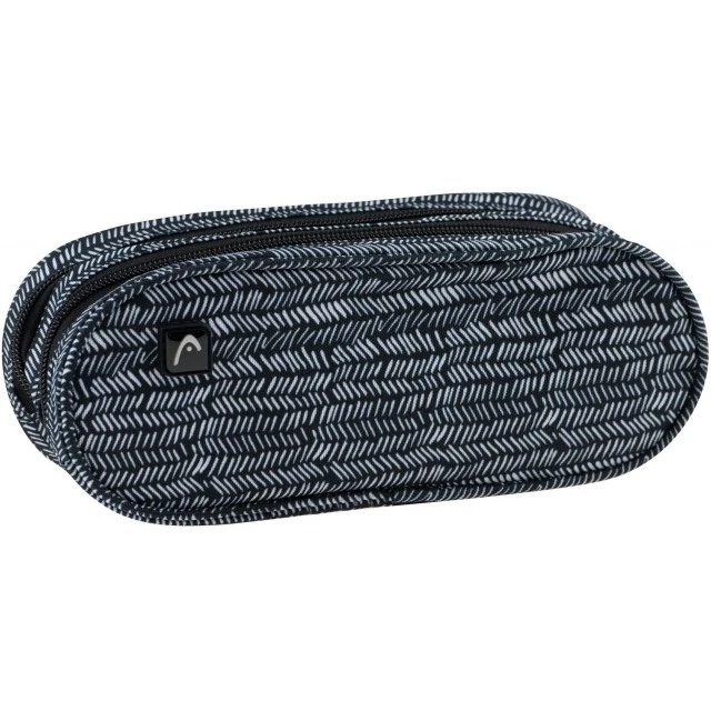 Pencil case with two zippers HD-428 Head 4