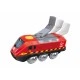 Power train with crank and USB, Hape, Red