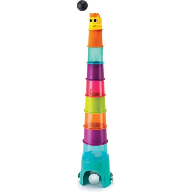 Baby toy, Infantino, B Kids, Stacking cups, Giraffe