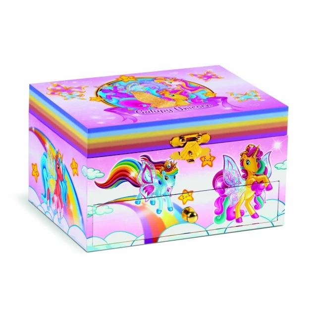 Music jewellery box Galupy Unicorn, 14.7 x 12.2 x 9.2 cm
