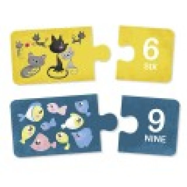 Educational puzzle Numbers - Montessori, Eurekakids 20 pieces