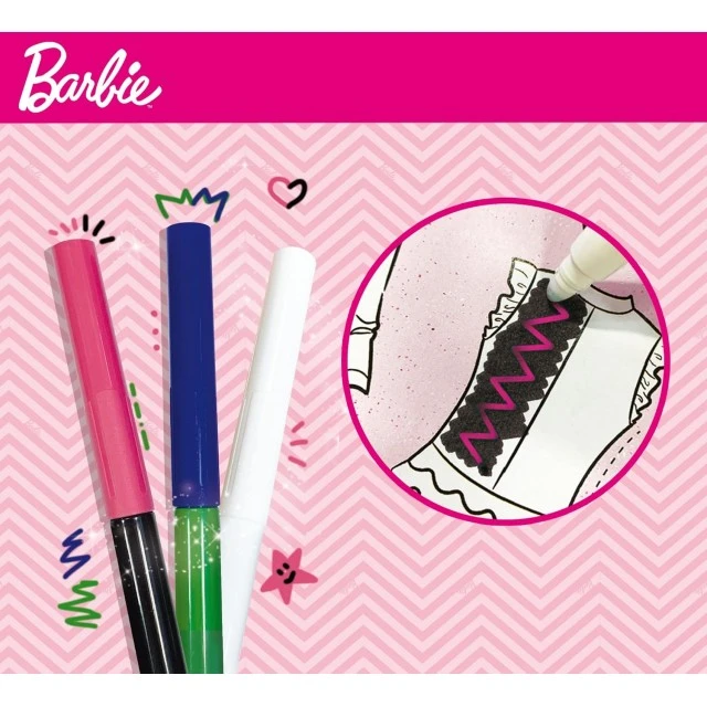 Креативен комплект, Lisciani, Barbie, Модно училище