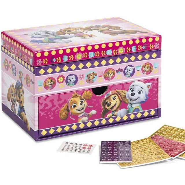 Creative kit, Totum, Paw Patrol, Decorate your own jewelry box
