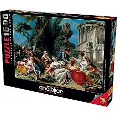 Puzzle, Anatolian, Bird hunters, 1500 pieces