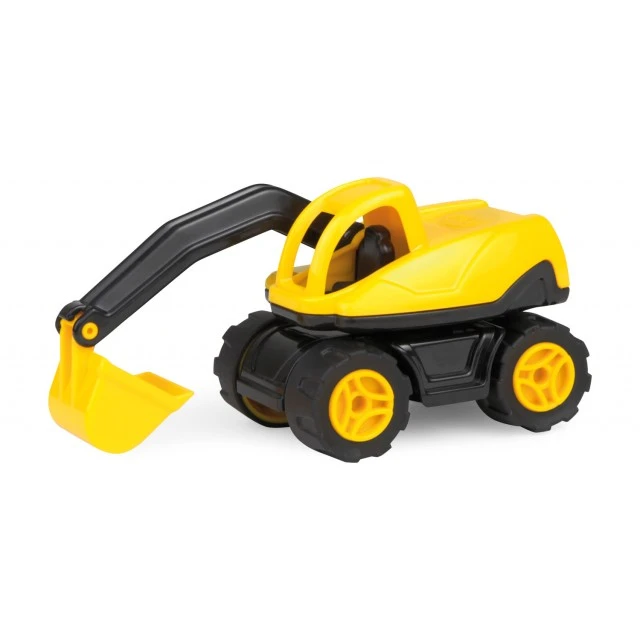 Toy cart, Lena, Excavator, Workies, 13 cm