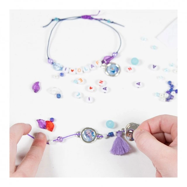 Frozen II creative set, Letter bracelets, 4 pieces