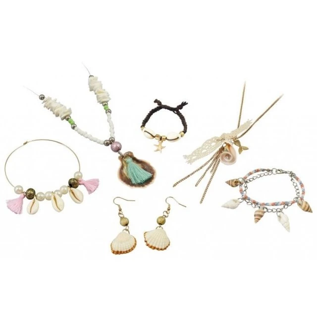 Creative kit, Buki France, DIY, Seashell jewelry