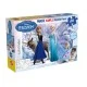Puzzle, Lisciani, Frozen, Elsa and Anna, Double-sided puzzle 108 pieces