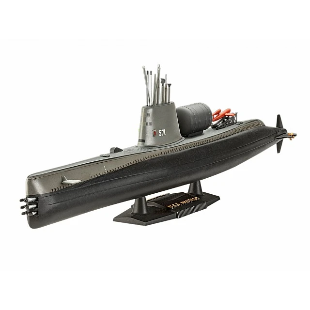 Assembly model, Revell, USS Nautilus nuclear submarine, 30 parts