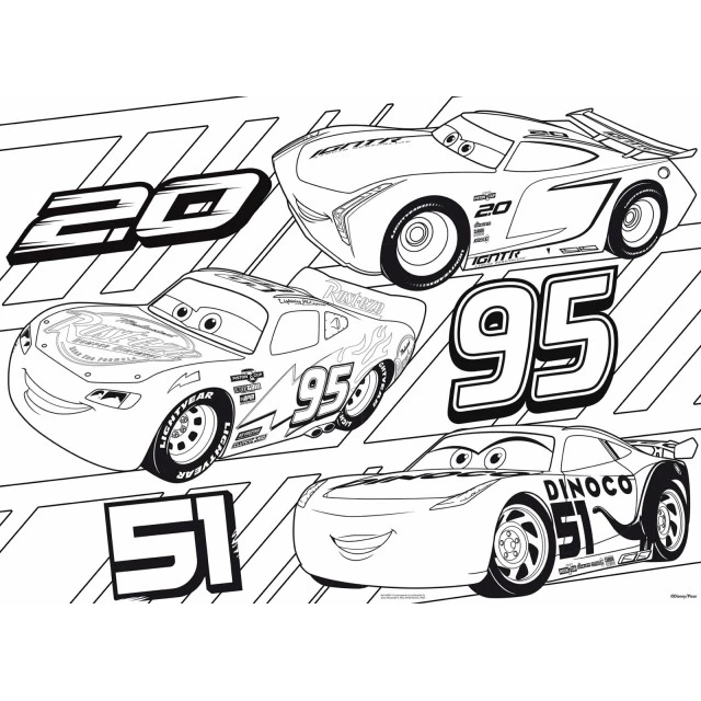 Puzzle, Lisciani, Cars 3, Challenge, Double-sided puzzle 60 pieces