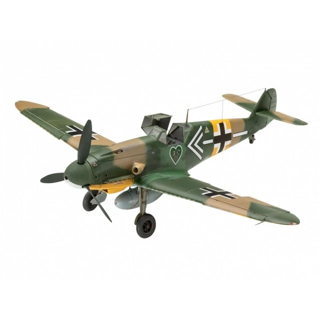 Сглобяем модел Немски изтребител Messerschmitt Bf109G-2/4, 184 части