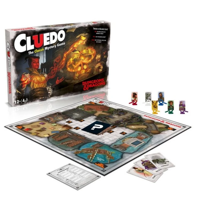 Board Game, Winning Moves, Cluedo, Dungeons and Dragons