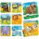 Wildlife 8 in 1 progressive puzzle, 28 pieces