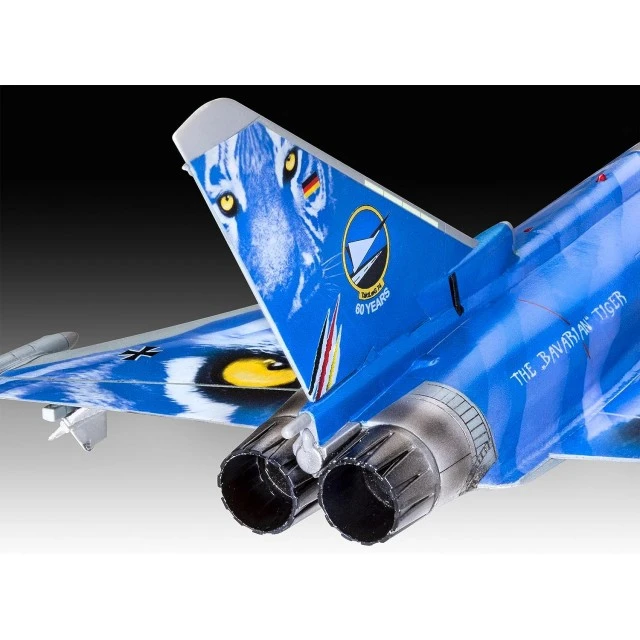 Eurofighter Typhoon The Bavarian Tiger 2021 buildable model, 85 parts