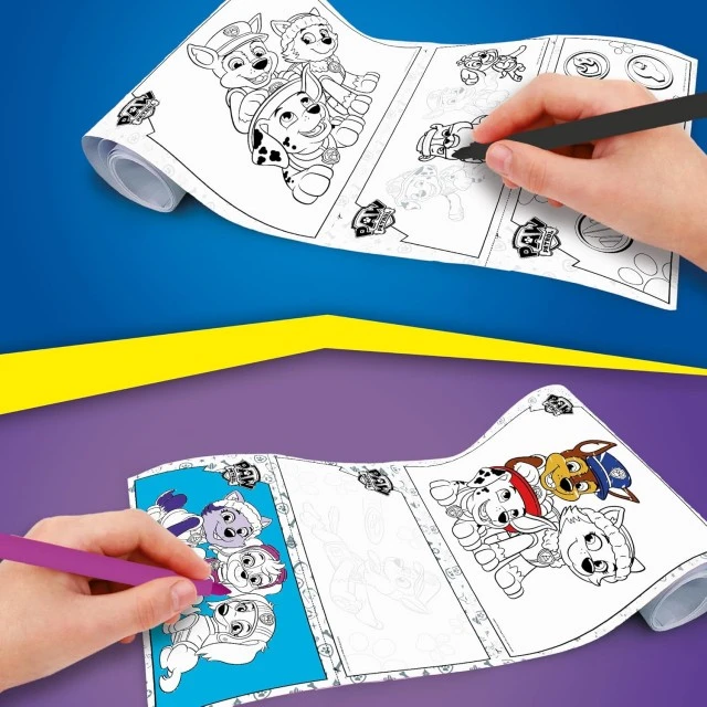 Creative set, Lisciani, Paw Patrol, Coloring and drawing roller