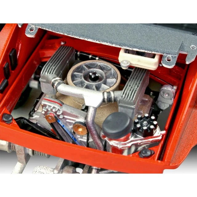 Model kit Porsche 911 Jägermeister Motor Sport 50th Anniversary, 104 parts