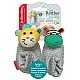 Baby soft slippers with rattle, Infantino, Zebra and tiger