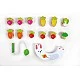 Интерактивна дървена играчка, Hape, Зайче, Баланс и нанизване