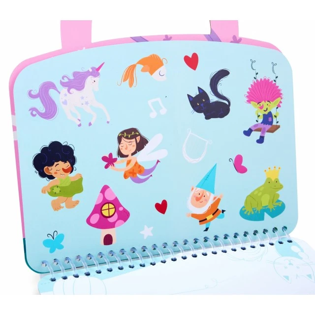 Creative kit, Hape, Foil applique book, Fairies