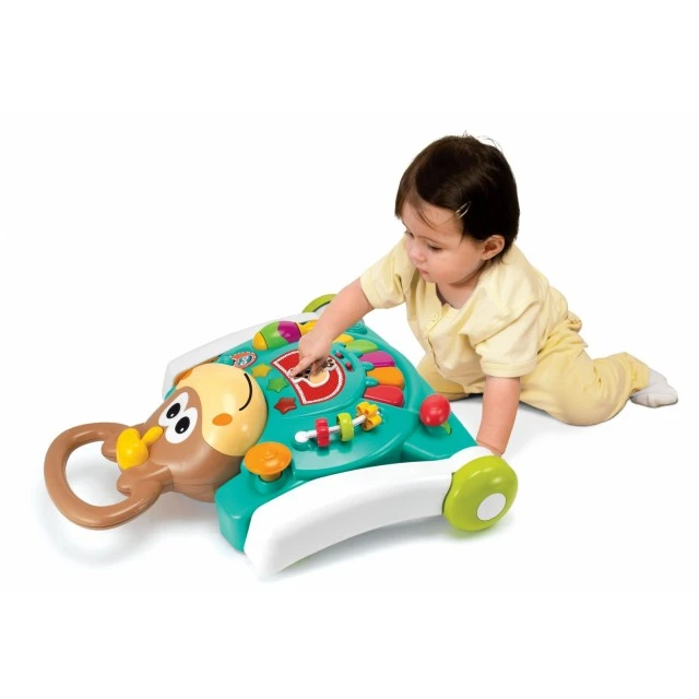 Interactive toy, Infantino, B Kids, 3 in 1 Baby Walker and Horse Table, Blue