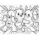 Puzzle, Lisciani, Care Bears, Double-sided puzzle, 4X48 pieces
