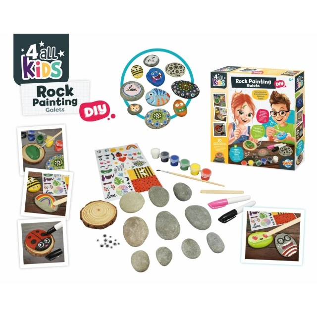 Creative set Rock painting