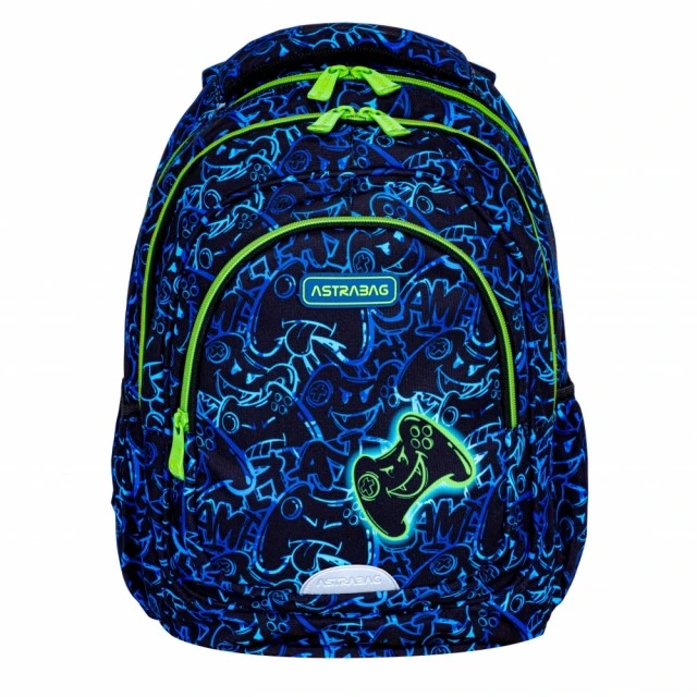 School backpack, Astra, Joystick, AB330, 39 x 28 x 15 cm