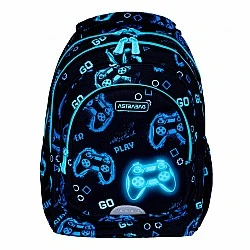 School backpack, Astra, I'm going to play, AB330, 39 x 28 x 15 cm
