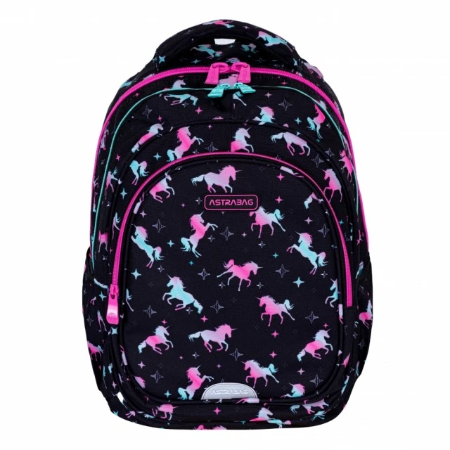 School backpack ASTRABAG Unicorn, AB300, 42 x 30 x 19 cm
