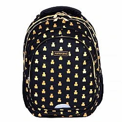 Ученическа раница ASTRABAG Златни мечета, AB300, 42 х 30 х 19 см