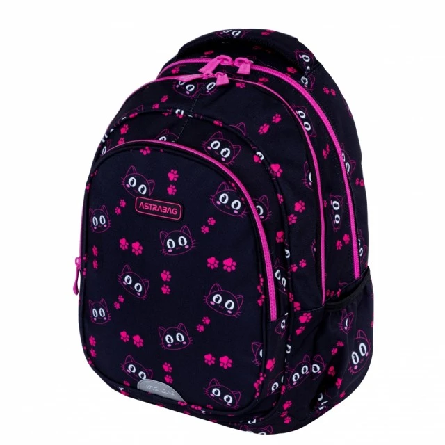 Ученическа раница ASTRABAG Котешки очи, AB300, 42 х 30 х 19 см