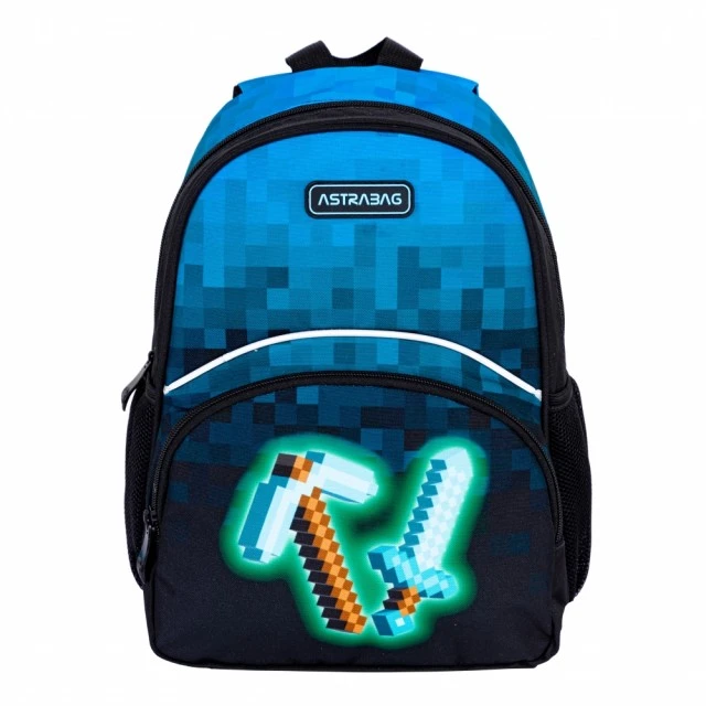 Children’s backpack ASTRABAG Pixels, AB300, 32 x 22 x 10 cm