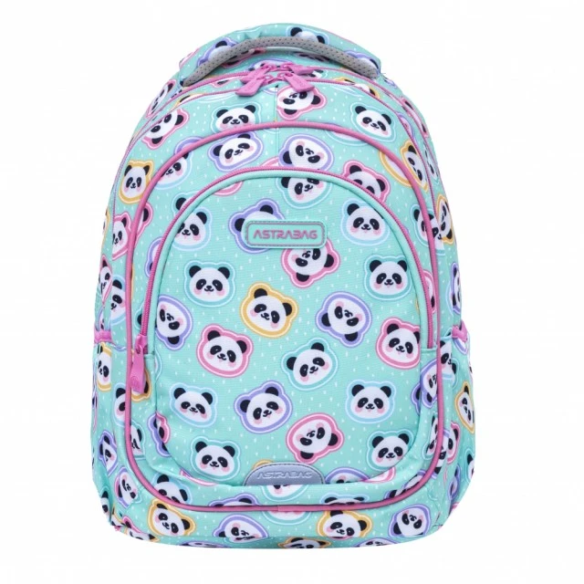 School backpack, Astra, Pandas, AB330, 39 x 28 x 15 cm