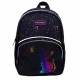 Children's backpack, Head, Gold kitten effect, AK300, 32 x 22 x 10 cm
