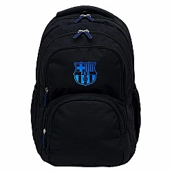 School backpack, Astra, FC Barcelona, Black, AB200, 44 x 32 x 19 cm