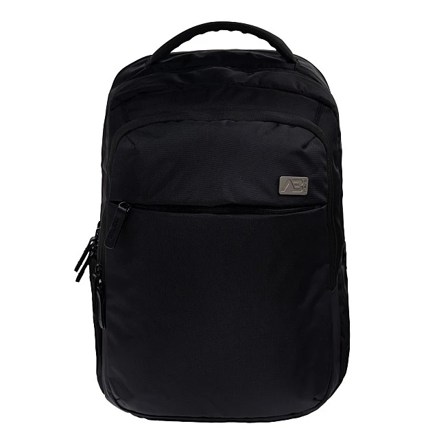 Business backpack, Astra, ABAG, Black, 43 x 30 x 15 cm