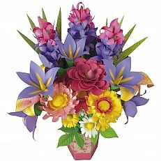3D Puzzle, Educa, Floral Art, Bouquet of Wildflowers