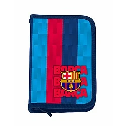Single toiletry bag without accessories FC BARCELONA, 21x13.5x3.5cm