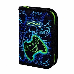 Single vanity case without accessories ASTRABAG Joystick, AC1, 20 x 14 x 3.5 cm
