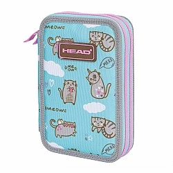 Double toilet without accessories HEAD Kitten, AC2, 20.5 x 13 x 4.5 cm