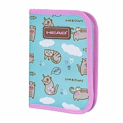 Single toiletry bag without accessories HEAD Kitten, AC1, 20 x 14 x 3.5 cm