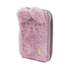 Single toiletry bag with accessories ASTRABAG Fluffy kitten, AC11, 20 x 14 x 3.5 cm