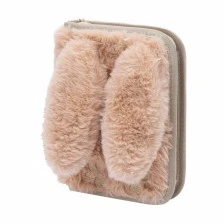 Single vanity case with accessories ASTRABAG, Fluffy Bunny, AC11, 20 x 14 x 3.5 cm