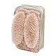 Triple vanity case with accessories ASTRABAG Fluffy Bunny, AC31, 20.5 x 13 x 6 cm